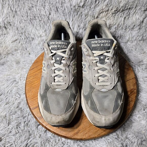 New Balance 993 Mens Size 14 Gray/White Sneakers Retro Trainers Made In USA - Picture 3 of 10